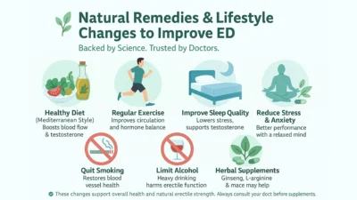 Natural Remedies & Lifestyle Changes to Improve ED-min