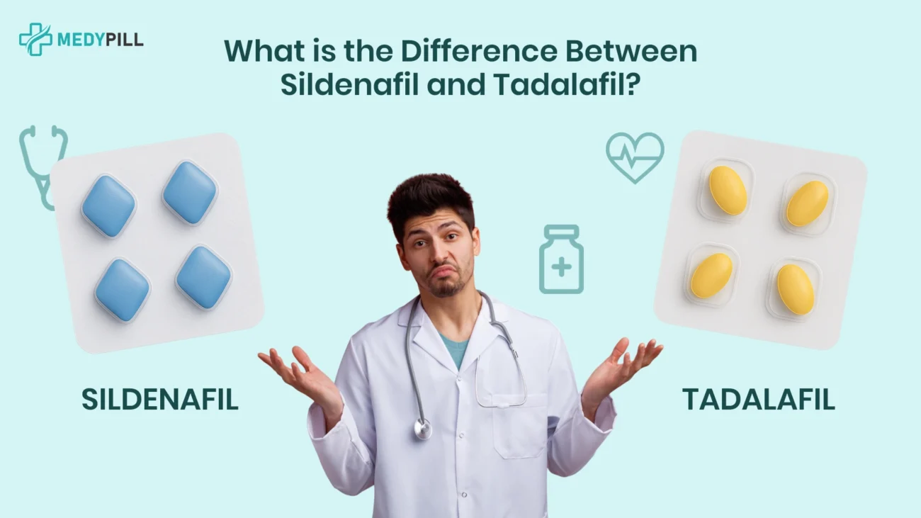 What is the Difference Between Sildenafil and Tadalafil