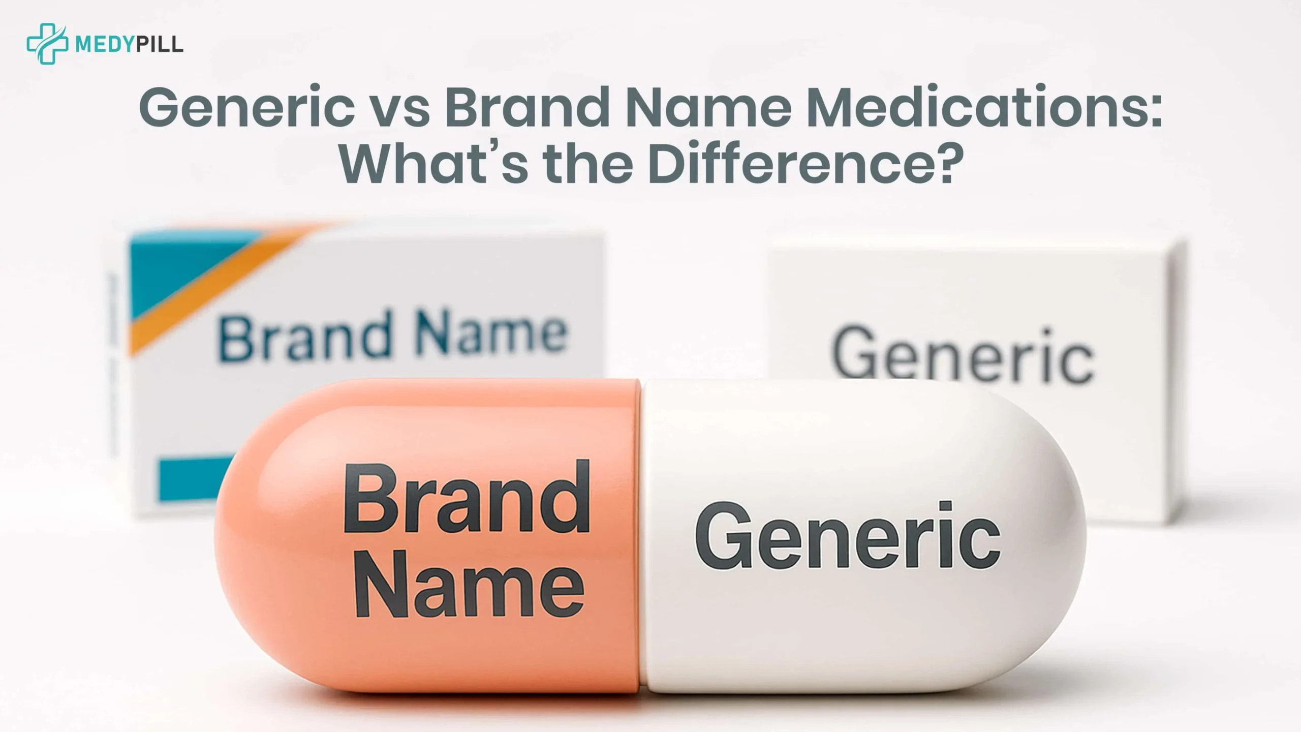 Main Image Generic vs Brand Name Medications What's the Difference-min